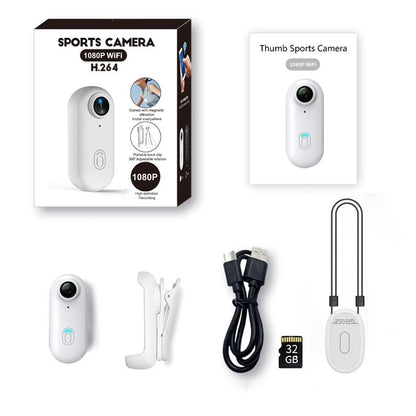 128GB 4K thumb-sized portable action camera