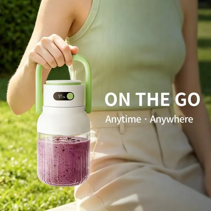 Portable blender, ice crusher, juicer, 33 ounces (approx. 950 ml) capacity