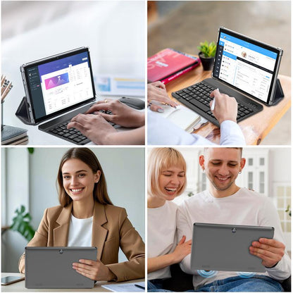 Android 15 10.1-inch 2-in-1 Portable Tablet